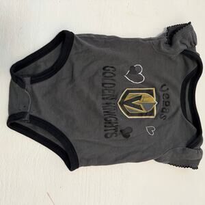 Vegas Golden Knights onesie, hockey fans, 12 months baby